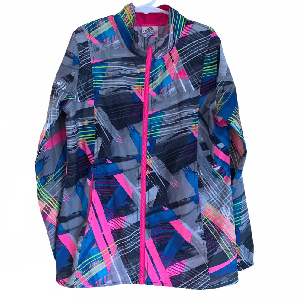 Adidas Run Like The Wind Printed Jacket